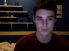 wanks in his bedroom talks to his fans boy