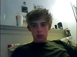 Teen Licks His Own Big Cock