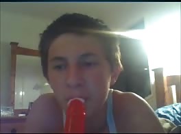 RED DILDO BOY 