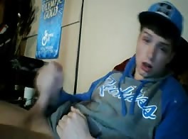 Twink big cock Skater