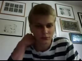 blond dutchboy cums