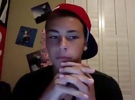 19 year old jock jerks and cums