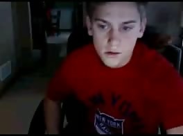 hot cute boy smooth on webcam