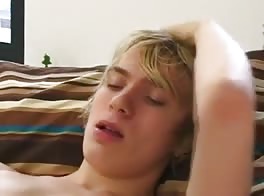 hot sexy blonde wank on cam
