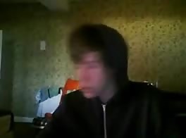 fit boy flashes Cock