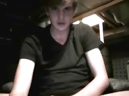 Cute young masturbates