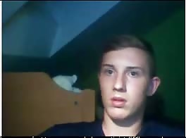 Young blond boy