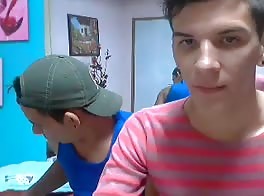 two Latin young gays masturbating bisexual amateur 