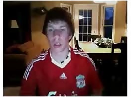 masturbating young sportsman