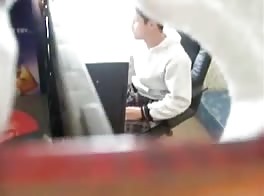 caught through a hole