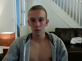 Cute blond and muscular