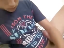 when masturbating close