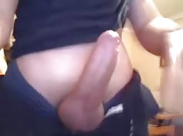handsome young gay masturbating