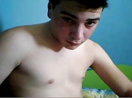 Italian boy masturbates