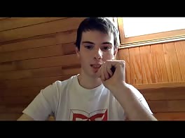 Young masturbates