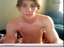 a handsome blond boy