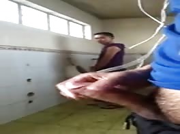 masturbating in public bath rooms