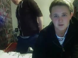 couple of friends go gay on webcam porn first