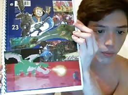 a young very handsome