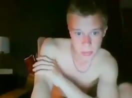 A handsome blond by Webcam