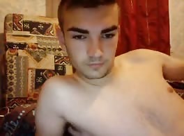 A cute American boy