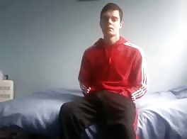 Young greets and masturbates
