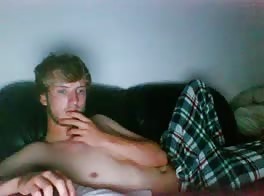 Blond showing your excitement