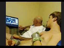 Mature man with young 24