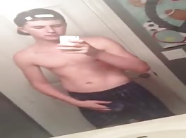 only in the bathroom