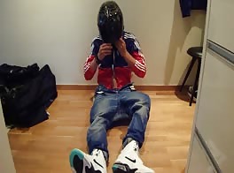 Young boy masturbates