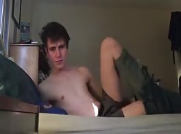 Great masturbation in bed
