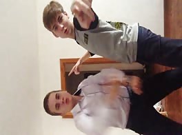 Cute couple dancing