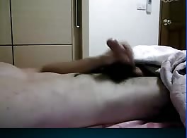masturbating in bed