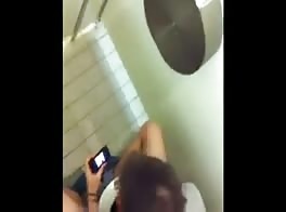 In public toilets, captured. 04