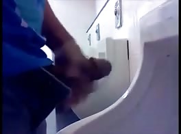 In public toilets, captured. 14