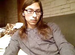 young student masturbating