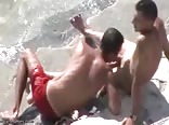 when the sun heats... there on the beach