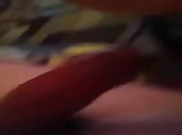 Straight Boy cums with Toy