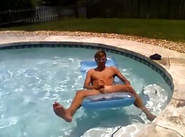 jerk off in the pool