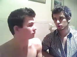 restroom buddies bisexual boy porn first time