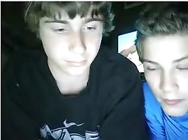 2 cute bois cum on cam