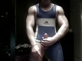 jo after wrestling with dude