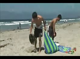 Beach boy hot sex summer day porn record 
