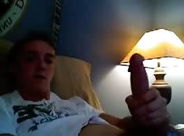 Teen boy jerk off