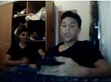 2 cousins jerking and comparing dicks (Bad quality)