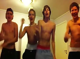 5 sexy boys dancing