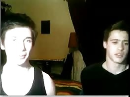 Twink College Couple Masturbating