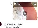 Vid of me doing a dare shaving my cock on kik