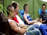 Brit friends on a campout