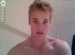 cute boy plays